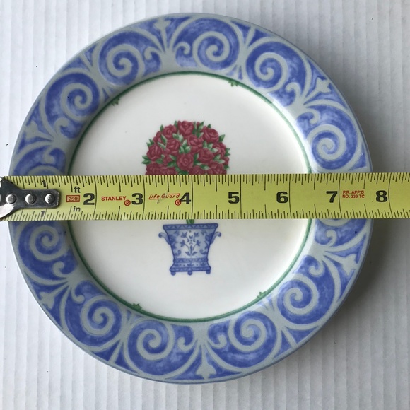Victoria & Beale “English Manor” 3 Porcelain Salad/Dessert Plates And 3 … - Picture 11 of 12